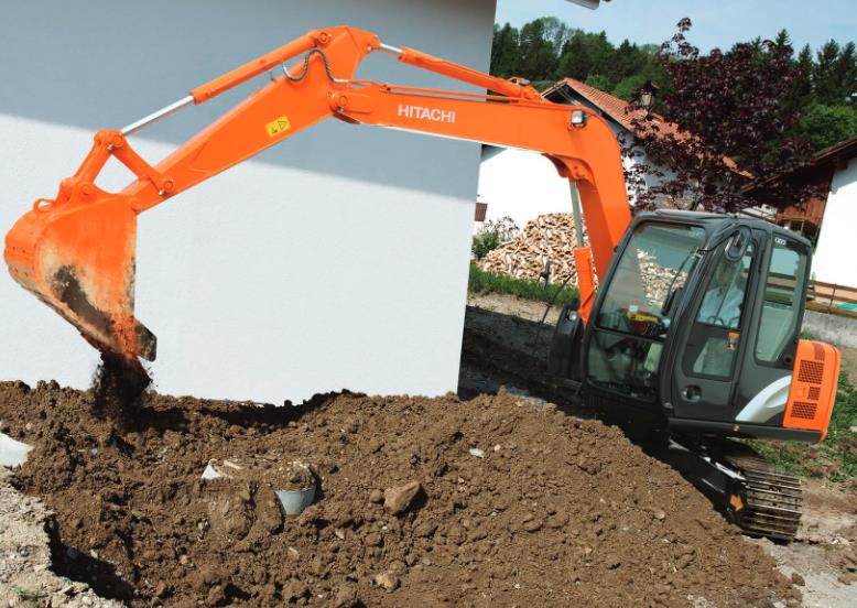 Гусеничные экскаваторы Hitachi ZX70-5G 95618