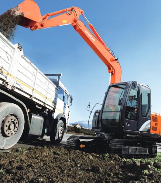 Гусеничные экскаваторы Hitachi ZX70-5G 95619