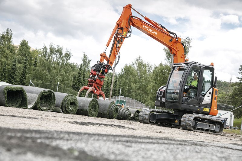Гусеничные экскаваторы Hitachi ZX85US-5A 114256