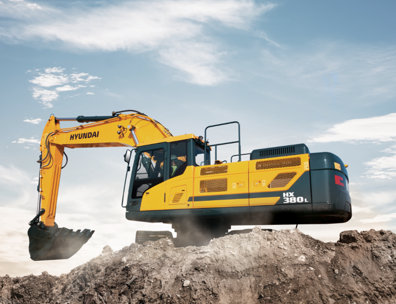 Гусеничные экскаваторы Hyundai HX380NL 38321