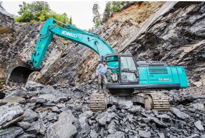 Гусеничные экскаваторы Kobelco SK 350 LC 10 70609