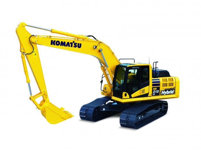 Гусеничные экскаваторы Komatsu HB215LC-2 38161