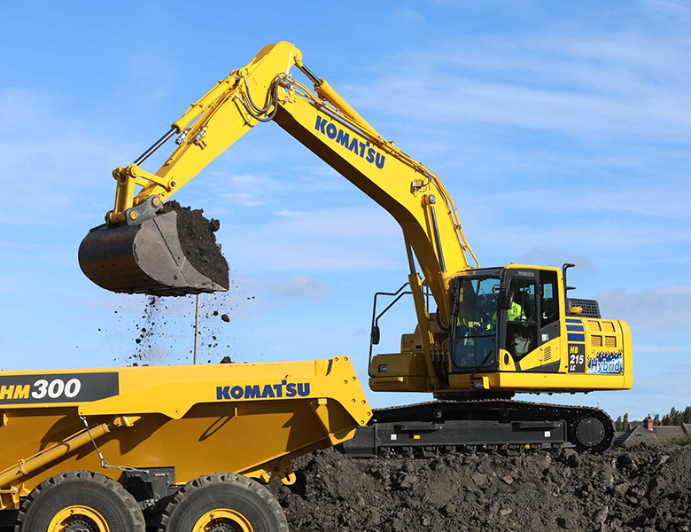 Гусеничные экскаваторы Komatsu HB215LC-3 98638