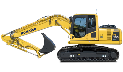 Гусеничные экскаваторы Komatsu PC160LC-8 38072