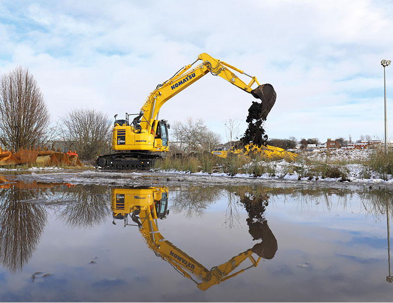 Гусеничные экскаваторы Komatsu PC228USLC-11E0 98651