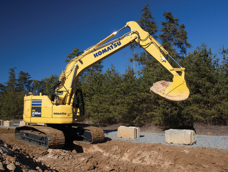 Гусеничные экскаваторы Komatsu PC238USLC-11 70175