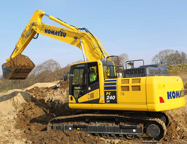 Гусеничные экскаваторы Komatsu PC240NLC-11E0 38131