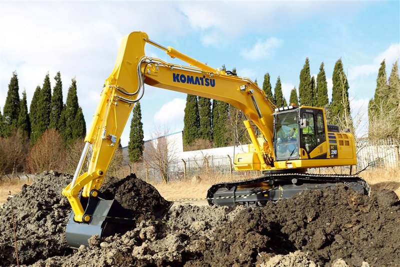Гусеничные экскаваторы Komatsu PC290LC-11E0 38100