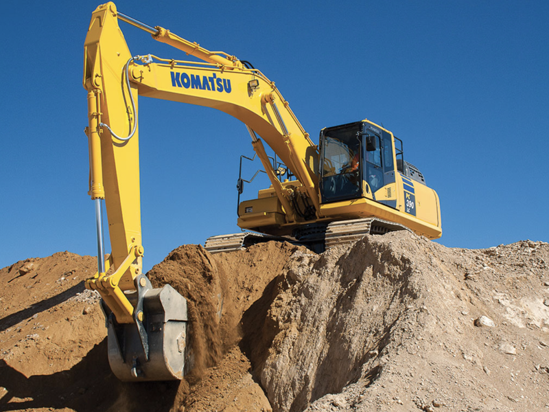 Гусеничные экскаваторы Komatsu PC390LC-11 95884