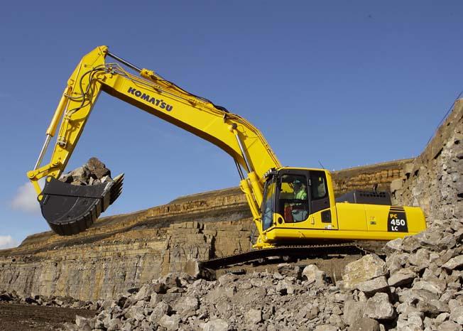 Гусеничные экскаваторы Komatsu PC450LC-7 38106