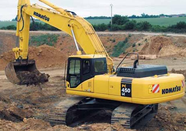 Гусеничные экскаваторы Komatsu PC450LC-7 38107