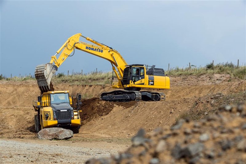 Гусеничные экскаваторы Komatsu PC490-11E0 95891