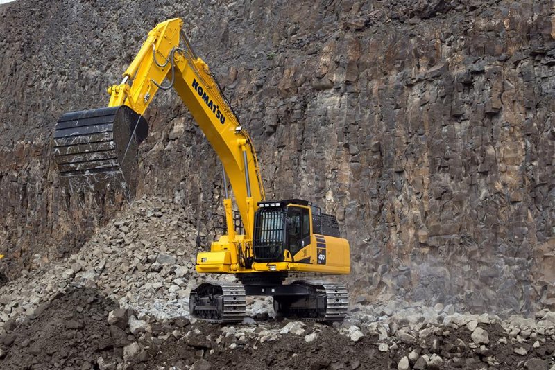 Гусеничные экскаваторы Komatsu PC490-11E0 95892