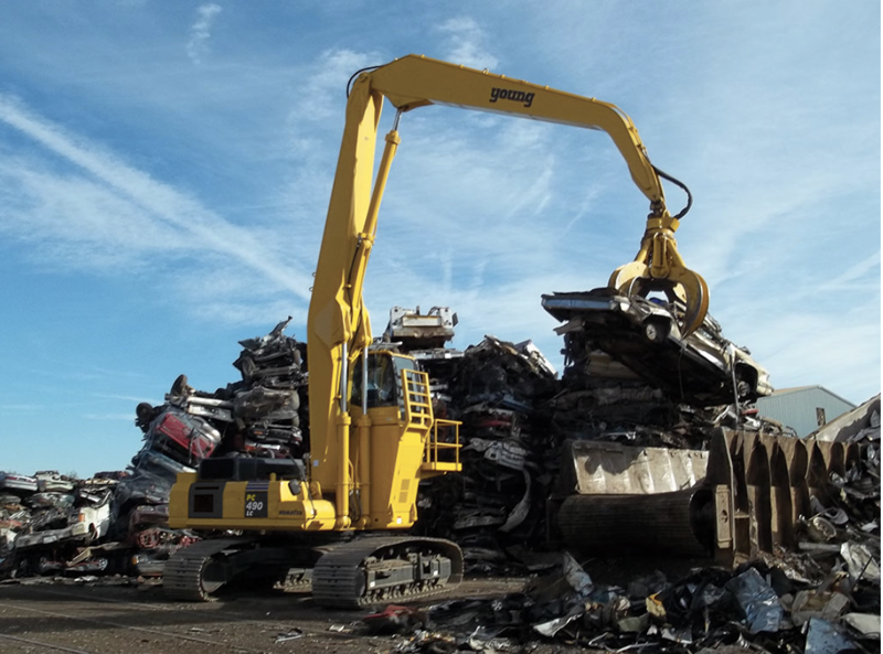 Гусеничные экскаваторы Komatsu PC490LC-10MH 98614