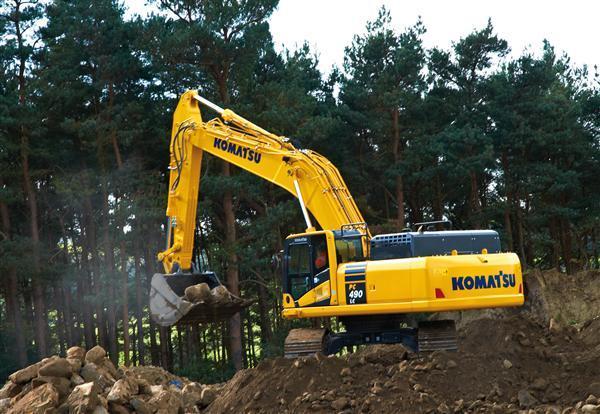 Гусеничные экскаваторы Komatsu PC490LCD-10 95879