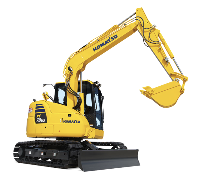 Гусеничные экскаваторы Komatsu PC78US-10 95865