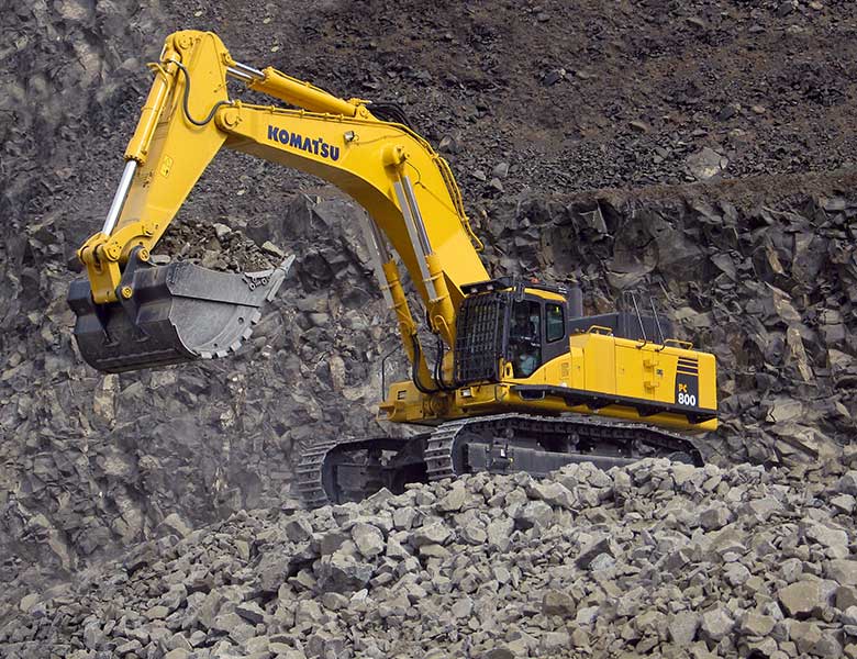 Гусеничные экскаваторы Komatsu PC8000-11 100510
