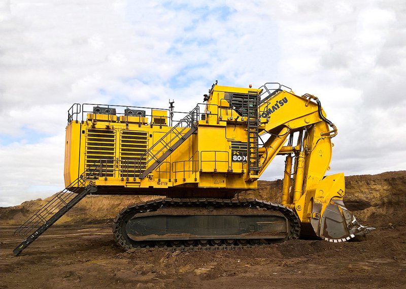 Гусеничные экскаваторы Komatsu PC8000-6 38083