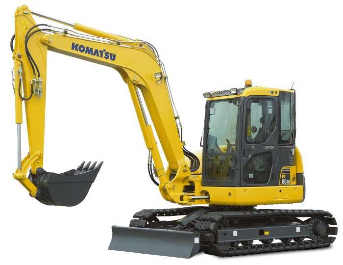 Гусеничные экскаваторы Komatsu PC80MR-3 70109
