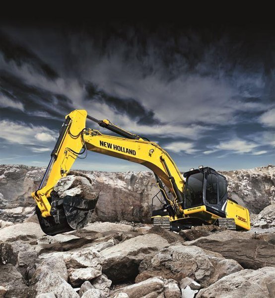 Гусеничные экскаваторы New Holland E305C EL 38516