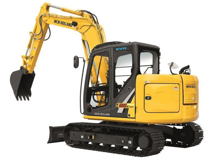 Гусеничные экскаваторы New Holland E85C MSR LC 38591