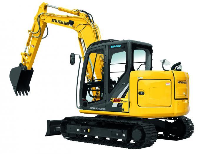 Гусеничные экскаваторы New Holland E85C MSR LC 38593