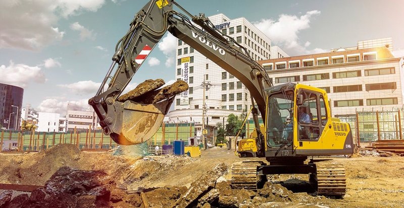 Гусеничные экскаваторы Volvo EC140B 35956