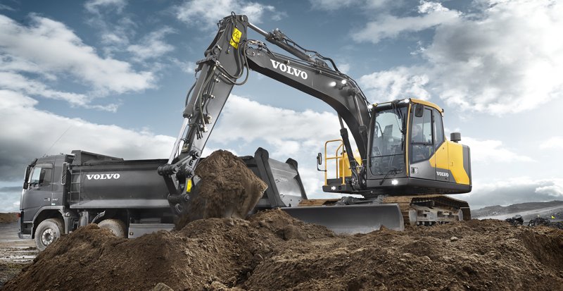 Гусеничные экскаваторы Volvo EC140EL 67356