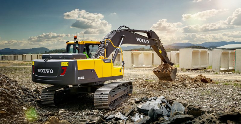 Гусеничные экскаваторы Volvo EC240CLD 67457