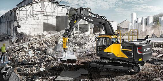 Гусеничные экскаваторы Volvo EC250EL 67315