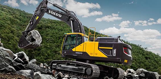 Гусеничные экскаваторы Volvo EC380EL 67245