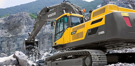 Гусеничные экскаваторы Volvo EC480DL 67247