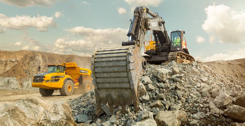 Гусеничные экскаваторы Volvo EC750E 36004