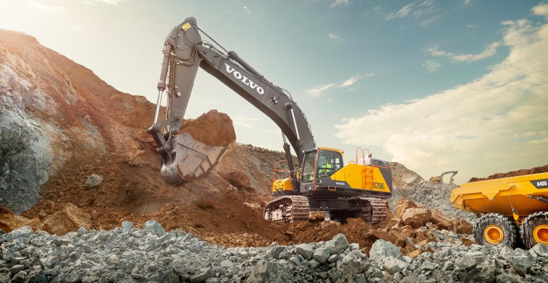 Гусеничные экскаваторы Volvo EC750E 36005