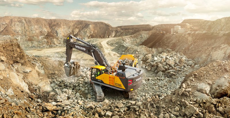 Гусеничные экскаваторы Volvo EC750E 36006