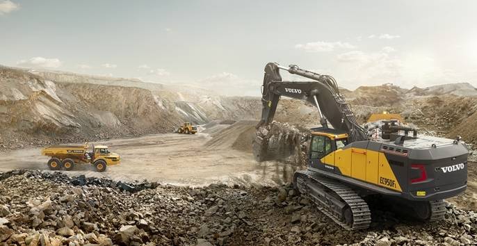 Гусеничные экскаваторы Volvo EC950F 35964