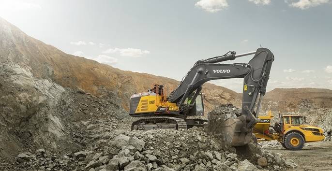 Гусеничные экскаваторы Volvo EC950F 35966