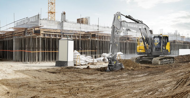 Гусеничные экскаваторы Volvo ECR235EL 67434