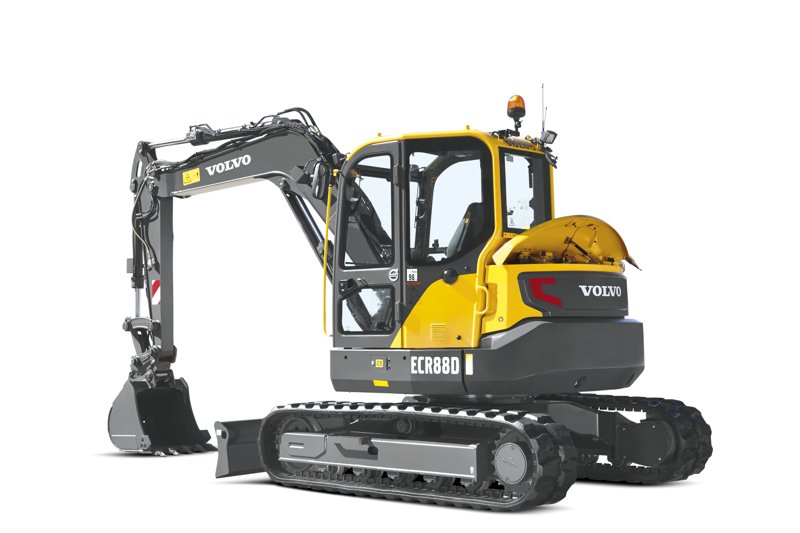 Гусеничные экскаваторы Volvo ECR88D 114406