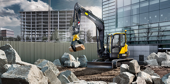Гусеничные экскаваторы Volvo ECR88D 114408