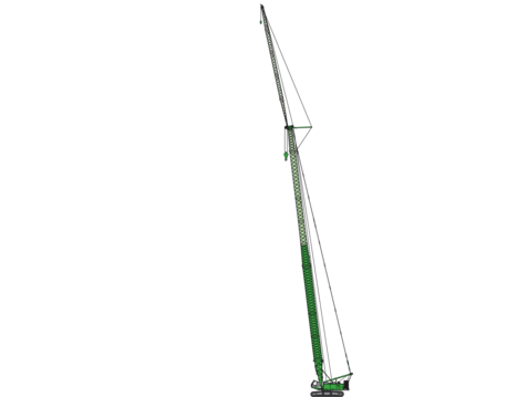 Гусеничный кран  с решетчатой стрелой Sennebogen 4400 59676
