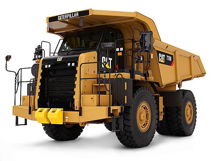 Карьерные самосвалы Caterpillar 770G 279