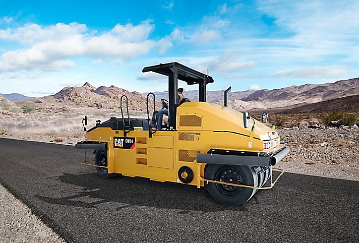 Катки на резиновых колёсах Caterpillar CW34 112281