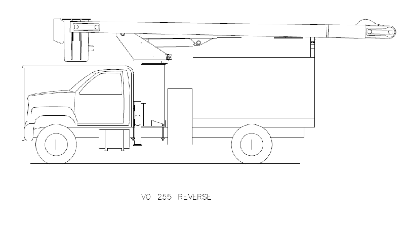 Коленчатая автовышка Versalift VO-255-REV 64971