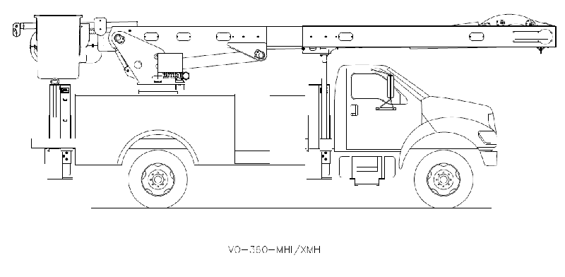 Коленчатая автовышка Versalift VO-360-MHI 112124
