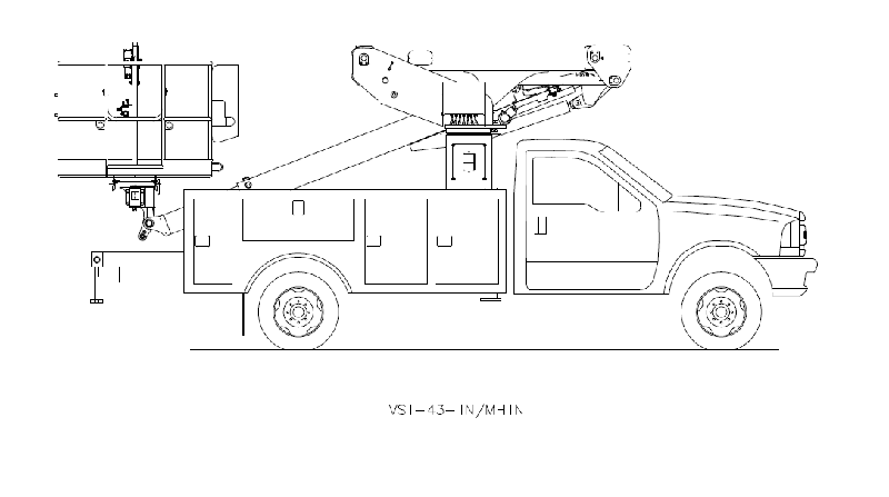 Коленчатая автовышка Versalift VST-43-MHTN 112122