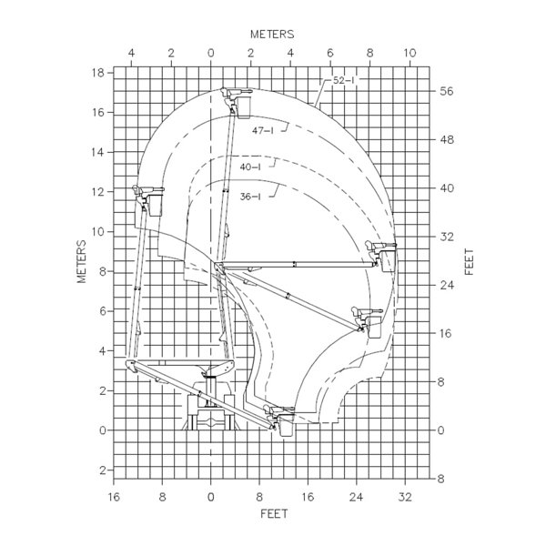 Коленчатая автовышка Versalift VST-47-I 64970