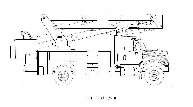 Коленчатая автовышка Versalift VST-6300-MHI 64880