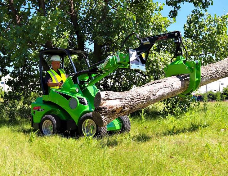 Колесные погрузчики Avant Tecno Avant 423 75033