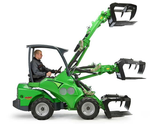Колесные погрузчики Avant Tecno Avant 520 74981